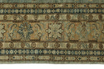 12x15 Light Blue and Light Brown Turkish Tribal Rug