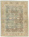 9x12 Charcoal and Light Brown Turkish Tribal Rug