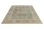 9x12 Charcoal and Light Brown Turkish Tribal Rug