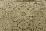 14x20 Light Brown and Ivory Turkish Tribal Rug