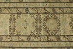 14x20 Light Brown and Ivory Turkish Tribal Rug