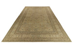 14x20 Light Brown and Ivory Turkish Tribal Rug