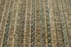 9x12 Light Blue and Light Brown Turkish Tribal Rug