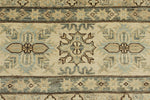 12x15 Light Brown and Ivory Turkish Tribal Rug