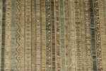 8x10 Brown and Multicolor Turkish Tribal Rug