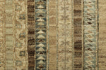 8x10 Brown and Multicolor Turkish Tribal Rug