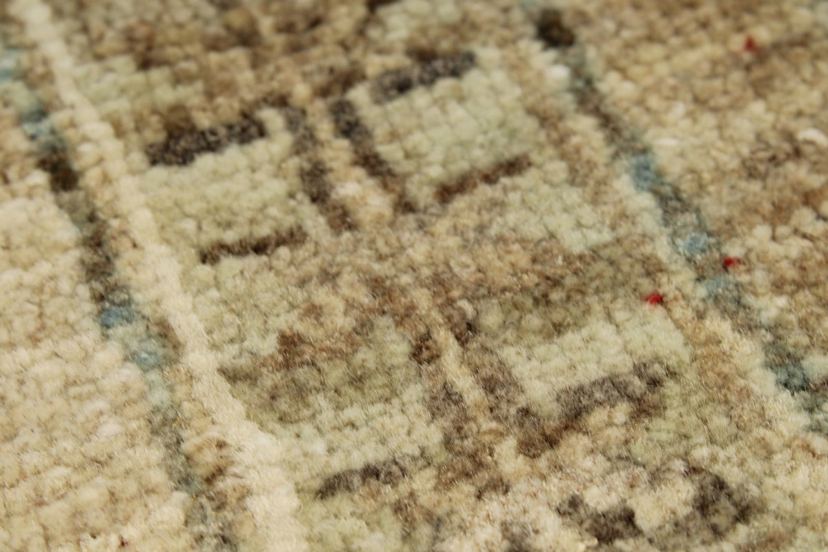 8x10 Brown and Multicolor Turkish Tribal Rug