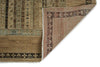 8x10 Brown and Multicolor Turkish Tribal Rug