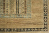 8x10 Brown and Multicolor Turkish Tribal Rug