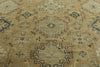 12x15 Brown and Ivory Turkish Tribal Rug