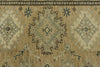 12x15 Brown and Ivory Turkish Tribal Rug