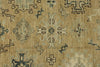 12x15 Brown and Ivory Turkish Tribal Rug