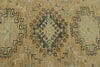 12x15 Brown and Ivory Turkish Tribal Rug
