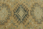 12x15 Brown and Ivory Turkish Tribal Rug