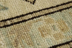 12x15 Brown and Ivory Turkish Tribal Rug