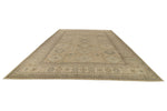 12x15 Brown and Ivory Turkish Tribal Rug