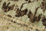 9x12 Ivory and Brown Turkish Tribal Rug