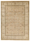 9x12 Camel and Ivory Turkish Tribal Rug