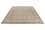 9x12 Camel and Ivory Turkish Tribal Rug