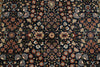 6x8 Navy and Burgundy Turkish Traditional Rug