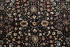 6x8 Navy and Burgundy Turkish Traditional Rug