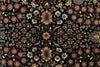 6x8 Navy and Burgundy Turkish Traditional Rug