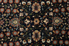 6x8 Navy and Burgundy Turkish Traditional Rug