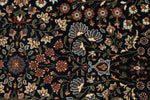 6x8 Navy and Burgundy Turkish Traditional Rug