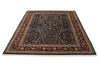 6x8 Navy and Burgundy Turkish Traditional Rug