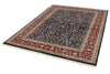 6x8 Navy and Burgundy Turkish Traditional Rug