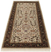 3x7 Ivory and Black Turkish Traditional Runner