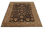 4x6 Brown and Light Brown Persian Rug