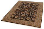 4x6 Brown and Light Brown Persian Rug
