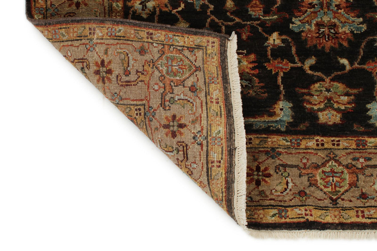 4x6 Brown and Light Brown Persian Rug