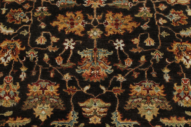 4x6 Brown and Light Brown Persian Rug
