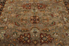 9x12 Light Brown and Brown Persian Rug