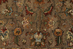 9x12 Light Brown and Brown Persian Rug