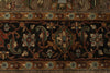 9x12 Light Brown and Brown Persian Rug