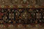 9x12 Light Brown and Brown Persian Rug