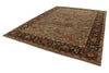 9x12 Light Brown and Brown Persian Rug