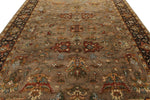 9x12 Light Brown and Brown Persian Rug