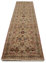 3x11 Camel and Multicolor Turkish Persian Runner