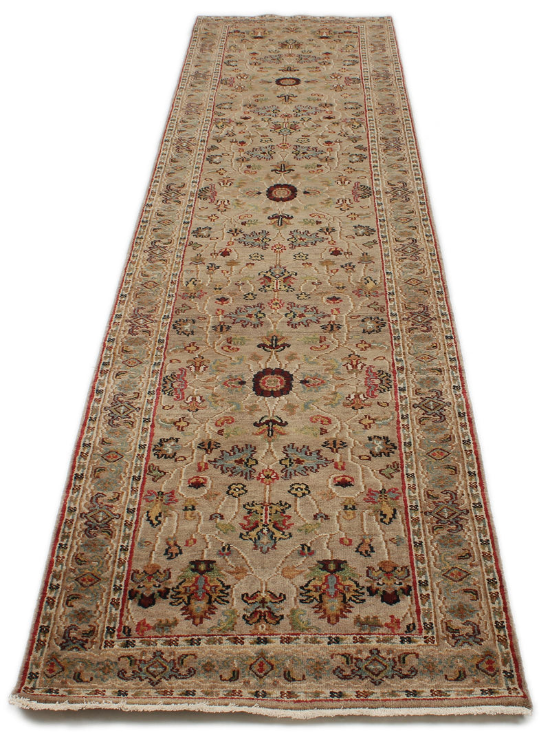 3x11 Camel and Multicolor Turkish Persian Runner