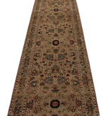 3x11 Camel and Multicolor Turkish Persian Runner