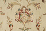 9x12 Ivory and Olive Green Turkish Tribal Rug