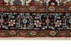 4x6 Ivory and Black Turkish Traditional Rug