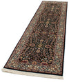 3x9 Black and Ivory Traditional Runner