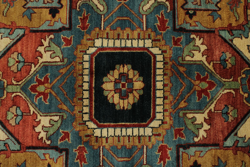 9x12 Black and Ivory Persian Rug