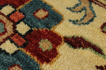 9x12 Black and Ivory Persian Rug