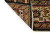 9x12 Black and Ivory Persian Rug